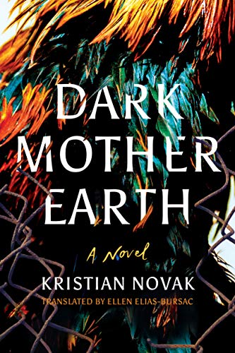 Book cover: "Dark Mother Earth" with abstract, colorful, thorny imagery.