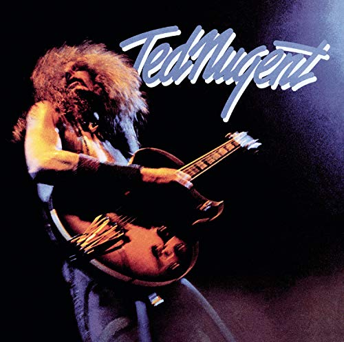 Ted Nugent album cover featuring a musician playing an electric guitar.