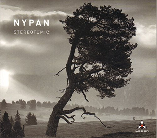 CD cover for Nypan’s “Stereotomic” featuring a windswept tree in a field.