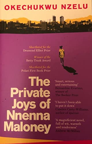 Book cover: purple background, city skyline, and a lone figure.