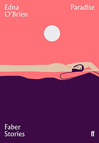 Book cover with a stylized figure floating in water under a white moon.