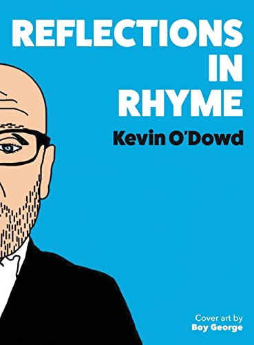 Book cover: "Reflections in Rhyme" with a portrait of a man.