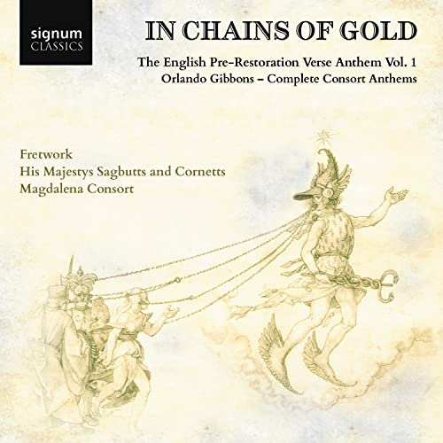CD cover for “In Chains of Gold” featuring Renaissance-era illustration.