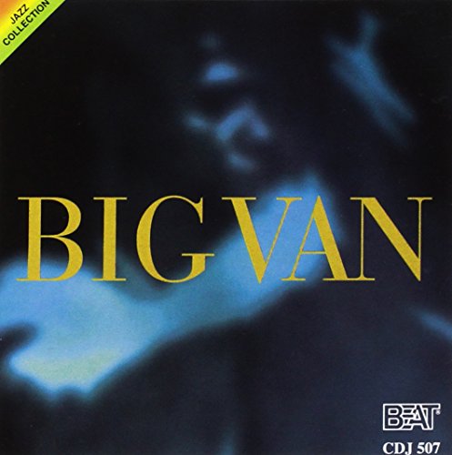 CD cover for “Big Van” with abstract blue and gold design.