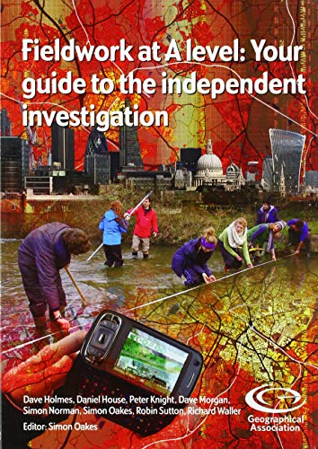 Book cover: students conducting fieldwork with London skyline background.