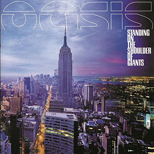 Oasis album cover: New York cityscape with the Empire State Building.