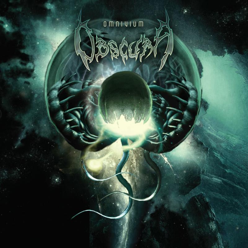 Album art featuring a glowing orb held by clawed hands against a cosmic background.