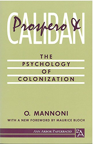 Book cover: “Prospero and Caliban: The Psychology of Colonization” by O. Mannoni.