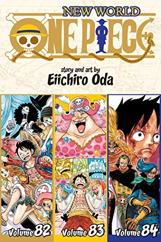 The cover of One Piece 3-in-1 Edition 28 with three colorful comic panels.