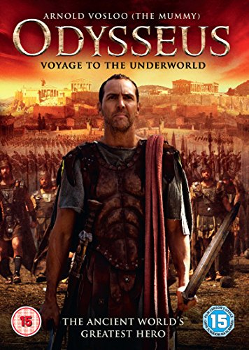 DVD cover for "Odysseus - Voyage To The Underworld" featuring Arnold Vosloo.