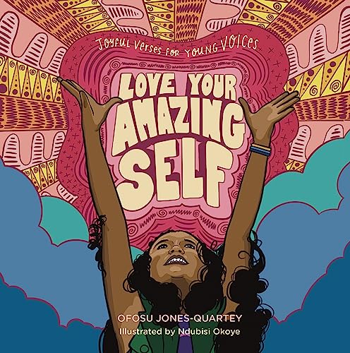 Book cover with illustration of a girl looking up at hands reaching skyward.