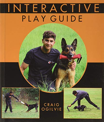 Book cover: man with German Shepherd, training photos below.
