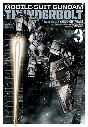 Gundam robot with a beam saber, volume 3 manga cover.