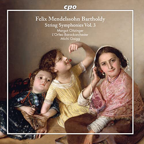 CD cover featuring a painting of three children from the 19th century.