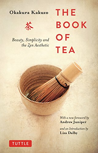 Book cover with a ceramic bowl, tea whisk, and red title text.