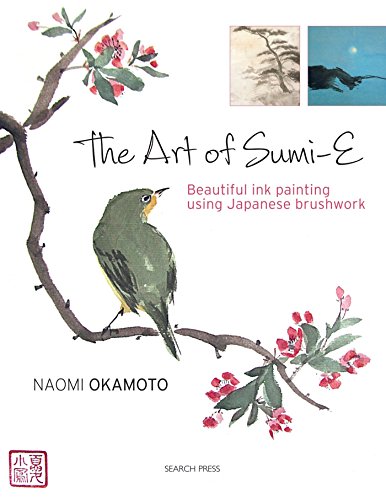 Book cover featuring a bird on a flowering branch with ink painting style artwork.