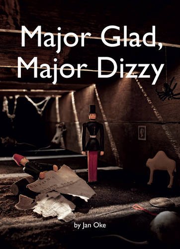 Book cover showing a toy soldier standing in a dark, dusty attic space.