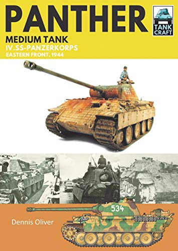 Book cover featuring a weathered German Panther tank on the Eastern Front.