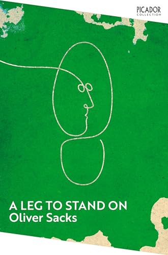 Green book cover with a white line drawing of a face in profile.
