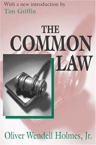 Book cover: “The Common Law” with a gavel image and author name.