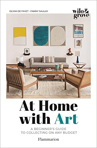 Book cover: living room with abstract art and furniture.