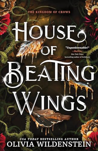Book cover with ornate title, insect imagery, and dark floral elements.