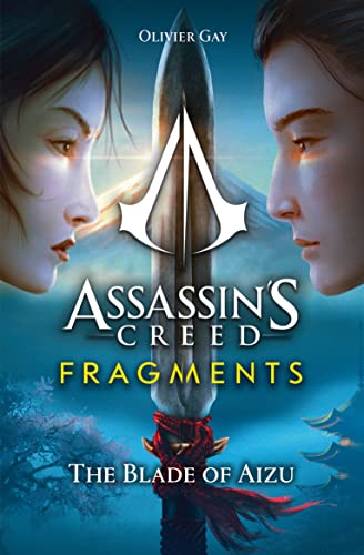 Book cover: two faces flank a sword with the Assassin's Creed logo.