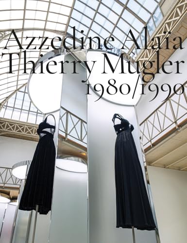 Book cover featuring black dresses displayed in a mirrored room.
