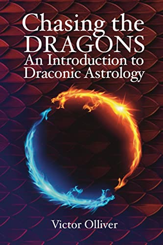 Book cover featuring a blue and orange dragon circle over a red scale background.