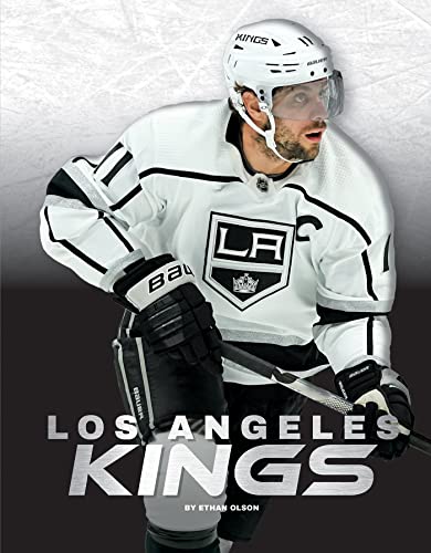 Los Angeles Kings book cover featuring an ice hockey player in uniform.