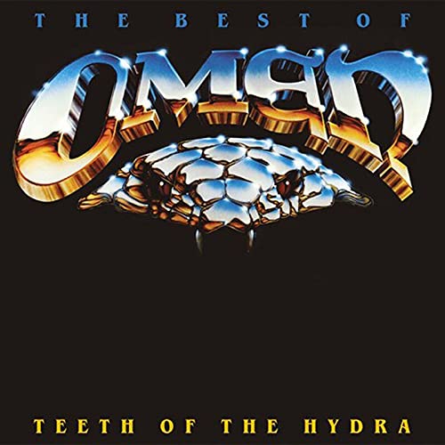 Album cover for Omen’s “Teeth of the Hydra” featuring a hydra head.