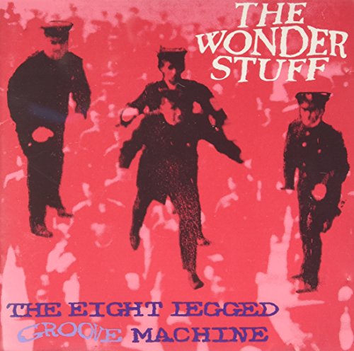 CD cover: Three figures in hats on a red, textured background.