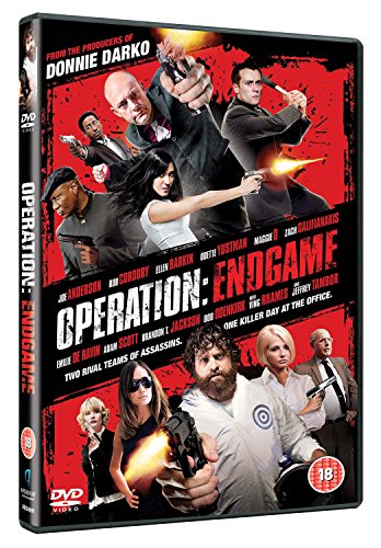 DVD cover for "Operation: Endgame" featuring a cast holding guns.
