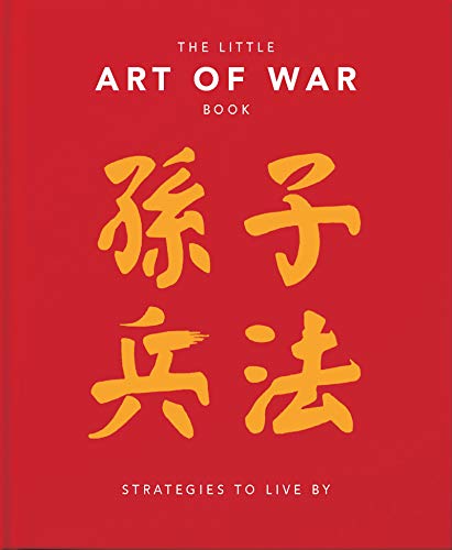 Red book cover with gold Chinese characters and English title: "Art of War.