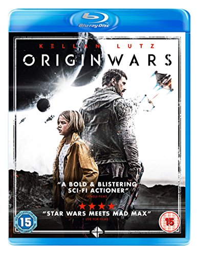 Origin Wars" Blu-ray cover featuring Kellen Lutz and a young girl.