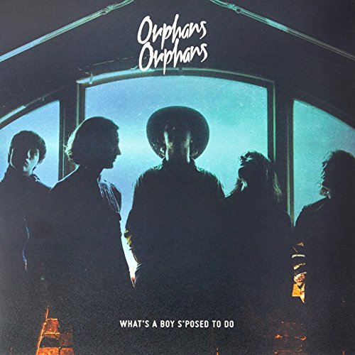 Silhouetted figures stand before a window, album title above and below.