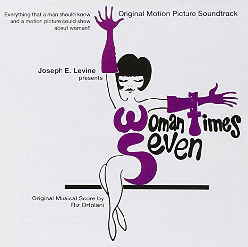 CD cover for "Woman Times Seven" with stylized purple graphic of a woman.