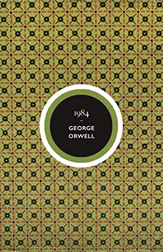 Book cover with green geometric pattern and a central circle containing title and author.