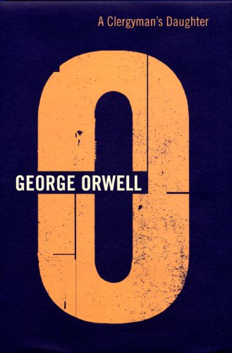 Book cover: orange "0" over dark blue, text "George Orwell" and title.