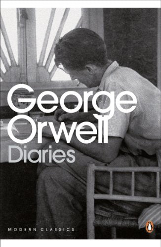 Book cover: "The Orwell Diaries" with a portrait of George Orwell.