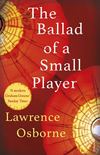 Book cover: "The Ballad of a Small Player" with red lantern design.
