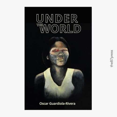Book cover: “Under the World” with portrait of a woman with face paint.