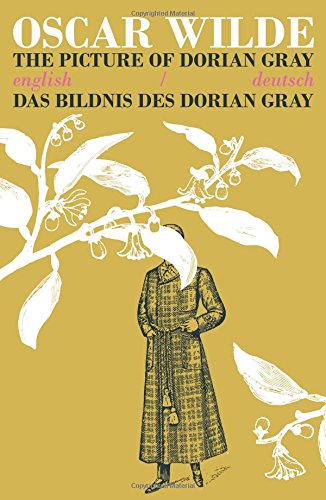 Book cover: "The Picture of Dorian Gray" with a man in a coat.