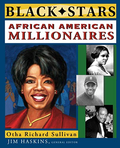 Book cover featuring portraits of prominent African American millionaires.