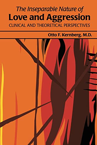 Book cover: abstract fiery design with title and author Otto F. Kernberg.