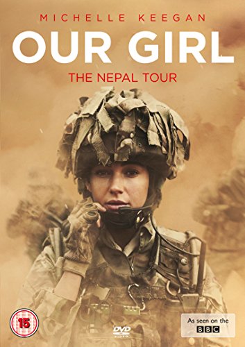 DVD cover featuring a female soldier in camouflage gear amidst a dusty background.