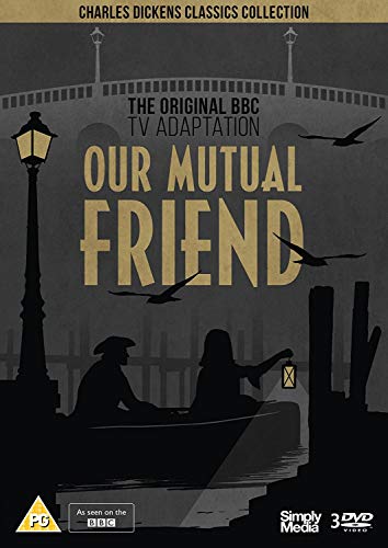 DVD cover showing silhouettes of two people in a boat under a bridge.