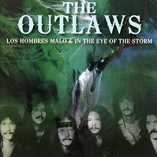 The Outlaws album cover featuring band members against a dark green, stormy background.