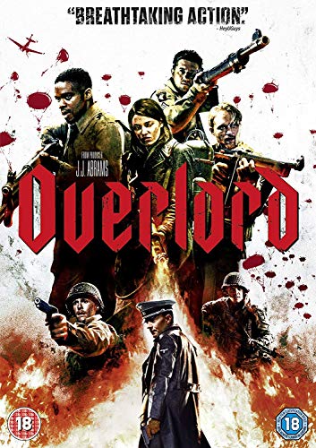 DVD cover for "Overlord" depicting soldiers in a war setting.