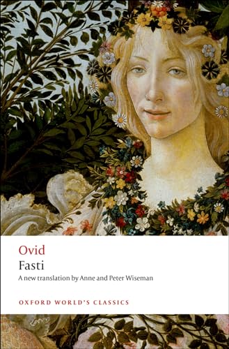 Book cover: Renaissance painting of a woman with flowers, title "Fasti".